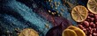 © Sakdecha - Vibrant Display of Colorful Spices and Dried Fruits on Dark Background