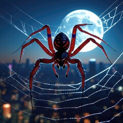 spider on the web