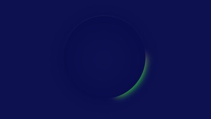 abstract gradient circle with soft light and shadow effect