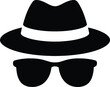© KHUKI - Spy Icon Vector Illustration: Secret Agent, Detective, Mystery, and Investigation Symbol