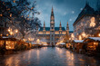 Christmas market in Vienna