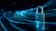 © sornram - A digital illustration of a padlock symbolizing online security and protection.