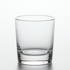 Empty glass with transparent background