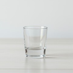 Empty glass with transparent background