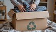 © ratcha - Organizing Clothing Into Recycling Box Soft Surface