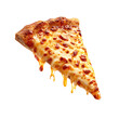 © Ahmad - Melting cheese pizza slice isolated on transparent background