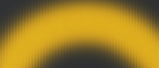 Wall Mural - Abstract yellow neon light waves on dark background with glowing gradient texture, modern futuristic digital design perfect for wallpaper, banner, poster, template, and graphic projects.