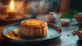 Moon cake for Mid Autumn festival, Thanks Giving Day, Korean Traditional Food,full moon, Moon festival, traditional Korean.