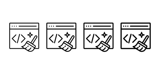 Clean Code Multiple Line Icon Element