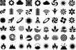 © logodesign11 - Scalable Vector Icon Silhouette Set Minimal and Editable Silhouette Icons Collection