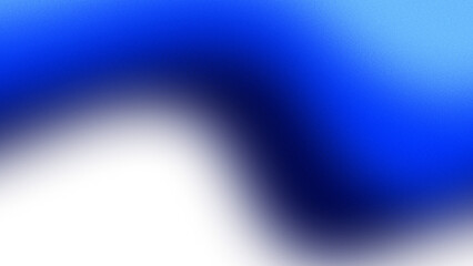 Wall Mural - Dark blue gradient wave element with noise texture