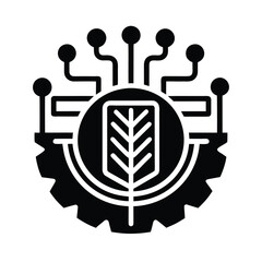 Ai Powered Agriculture Icon