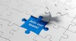 © Atelier d’Alya - Join Our Team' Message on a Missing Puzzle Piece for Recruitment and Business Collaboration