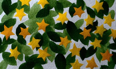 Wall Mural - christmas background with stars