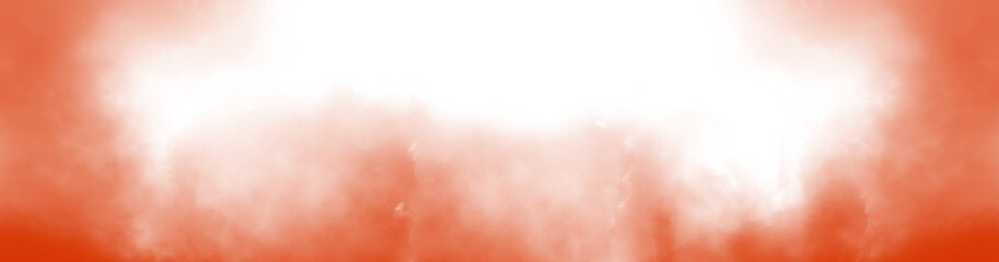 Wall Mural - Smoke cloud particles isolated on transparent empty background. realistic smoke fog overlay. Realistic dry ice smoke clouds fog overlay template.
