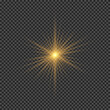 © dniprodd - Light effect of orange lens flares