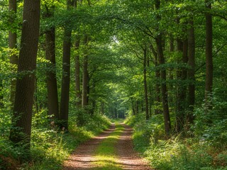 Naklejka na meble path in the forest