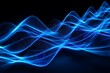 © Irshad - A mesmerizing abstract design of blue laser light streaks, creating a dynamic and futuristic background with glowing lines and vibrant energy.