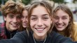 © rookielion - Tech-Free Time: Group of friends laughing together without devices