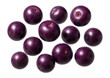 © OMD - Fresh acai berries with vibrant purple hue.