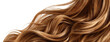 © Yeti Studio - Healthy wavy light brown hair isolated on transparent cutout background