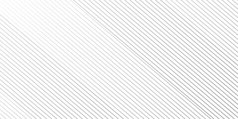 Wall Mural - Diagonal vector gradient gray line Transparent monochrome striped texture, minimal background. Abstract geometric wave line elegant white striped diagonal line technology concept web texture.	