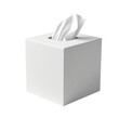 © Guil - White tissue box, clean background, isolated, packaging mockup