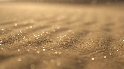 Wall Mural - Close-Up of Wind-Blown Sand Ripples with Shallow Depth of Field fineart, environmental, backgroundblur