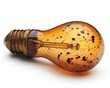 © Amet - A vintage-style lightbulb, showing signs of age and use