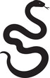 © Vectrosity - Venomous Snake Silhouette Vector Illustration