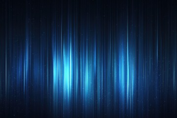 Wall Mural - Dark backdrop with glowing vertical lines