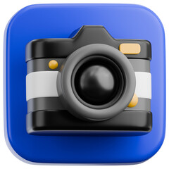 Camera 3D Icon