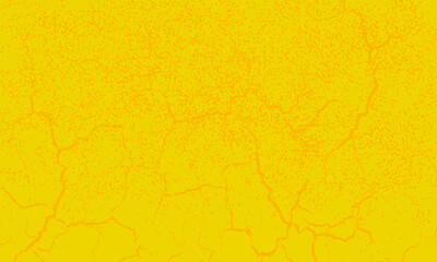 Wall Mural - Dots halftone yellow color pattern gradient grunge texture background. Dots pop art comics sport style modern vector