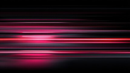 Wall Mural - Abstract background with horizontal blurry pink and gray lines over dark tones