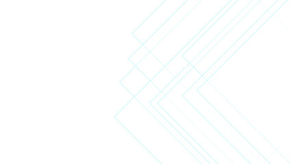 Wall Mural - Abstract minimalist background with geometric squares with blue lines. Design for brochure, website, flyer. Blue Futuristic architectural concept with Isometric squares & Geometric line design. 