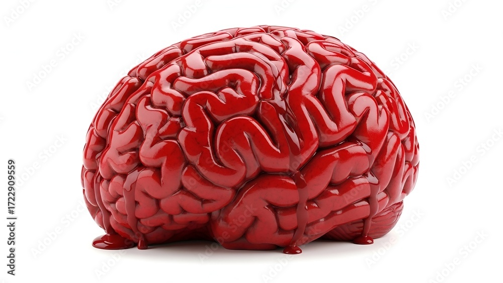 Red Brain A Vivid Representation of the Human Mind and Its Complexities ...