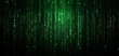 © Joesunt - Digital Rain: A captivating visual of digital rain cascades down in vibrant green hues, representing data streams and technological advancement.