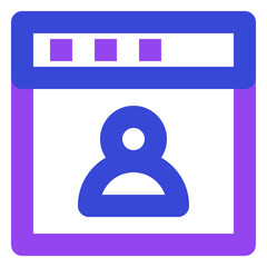 Wall Mural - web and seo twotone icon set
