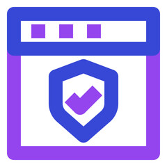 Wall Mural - web and seo twotone icon set