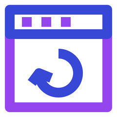 Wall Mural - web and seo twotone icon set