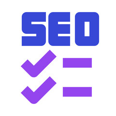 Wall Mural - web and seo twotone icon set