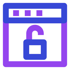 Wall Mural - web and seo twotone icon set