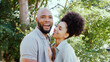 © Monkey Business - Portrait Of Loving Couple Standing Outdoors In Garden Park Or Countryside Hugging