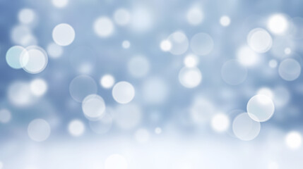 Wall Mural - Snow on blur winter background photo, holiday wallpaper blur