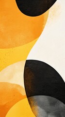 Canvas Print - hint of memphis autumn backgrounds abstract textured.