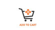 © Sherafgan - Illustration of a shopping cart with a plus sign representing add to cart functionality online shop ai generated