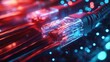 © PikePicture - diagnostics high tech network cable scanning