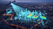 © Melisa - Satellite Monitoring Smart City: Data Visualization & Analysis for Urban Planning, IoT, and Infrastructure Management.
