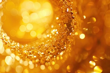 Wall Mural - Gold mirror.