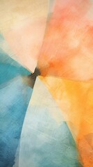 Wall Mural - Dutch windmill abstract painting texture.